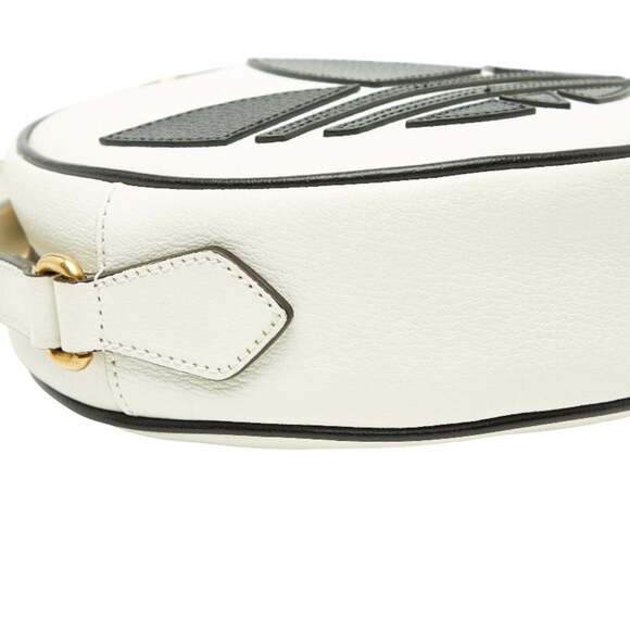 GUCCI Authentic Black Leather GG Marmont Shoulder Bag - Picture 5 of 9